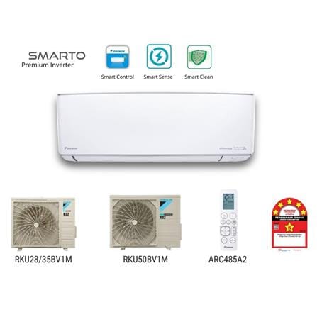 DAIKIN PREMIUM INVERTER AIR CONDITIONER FTKH50BV1MF/RKU50BV1M 2HP