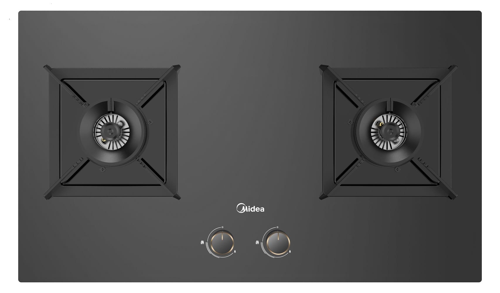 MIDEA GAS HOB MGH-4360GL 2BURNER 5.8KW 76CM