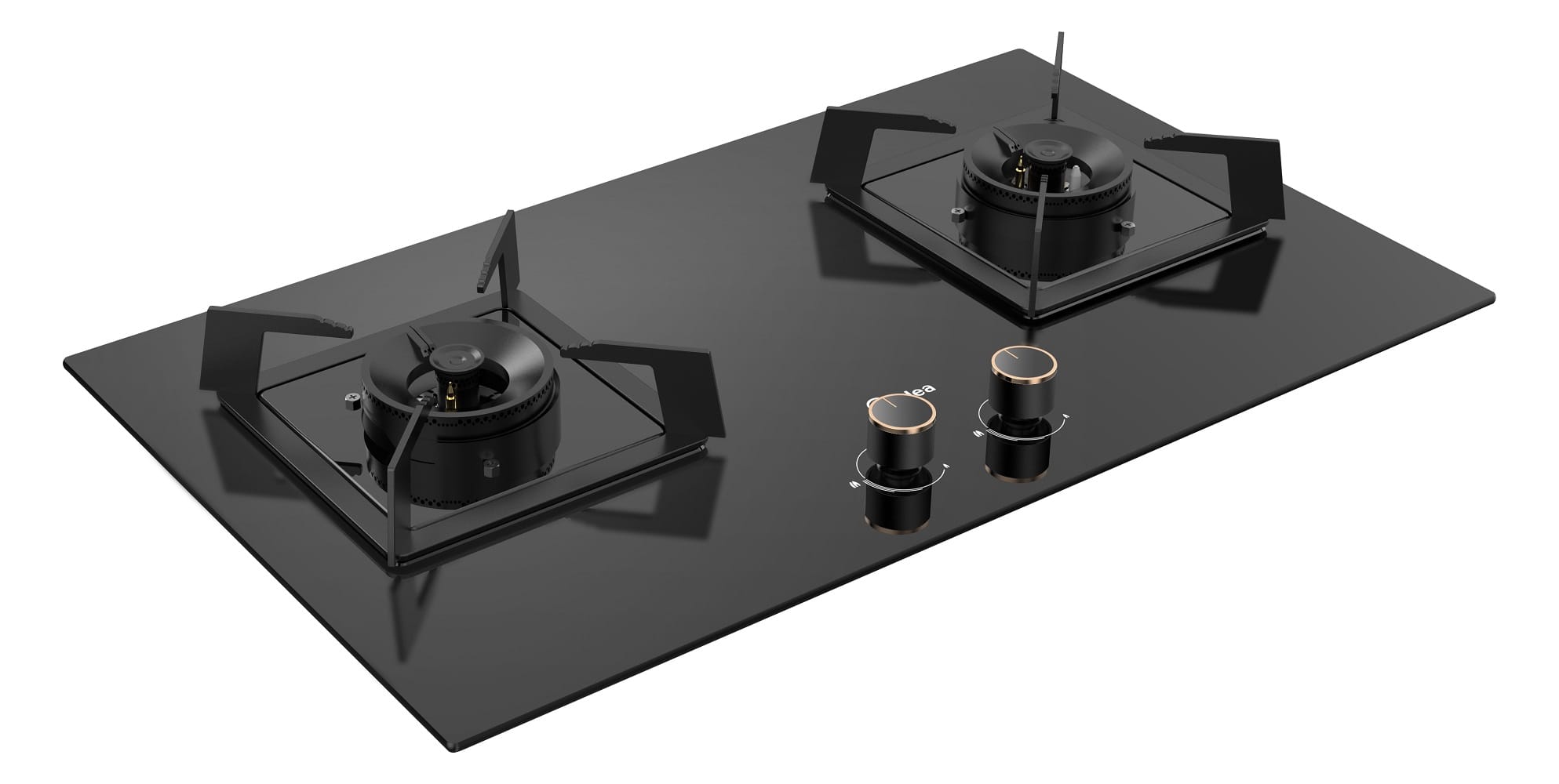 MIDEA GAS HOB MGH-4360GL 2BURNER 5.8KW 76CM
