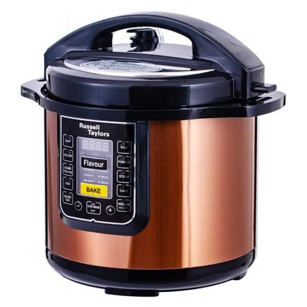 RUSSELL TAYLORS PRESSURE COOKER PC-80 8L DUAL POT