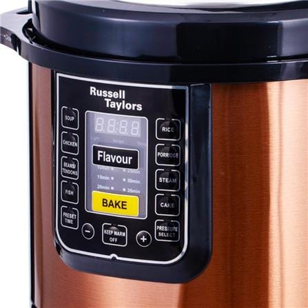 RUSSELL TAYLORS PRESSURE COOKER PC-80 8L DUAL POT