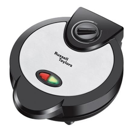 RUSSELL TAYLORS WAFFLE MAKER WM-25 1300WATT 2 INDICATOR LIGHT