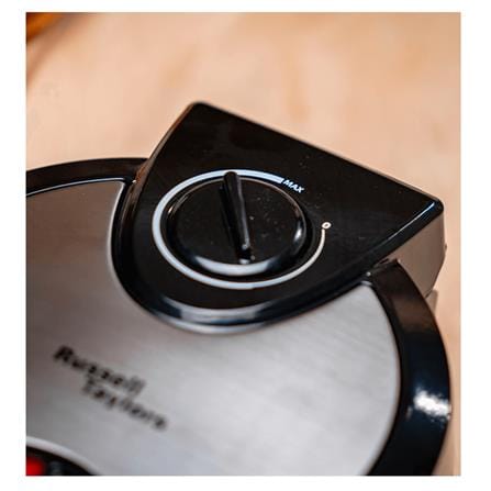 RUSSELL TAYLORS WAFFLE MAKER WM-25 1300WATT 2 INDICATOR LIGHT