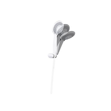 RUBINE SHOWER HEATER DC PUMP WITH HAND SHOWER FS391D-MAW MULTI ANGLE MODERN WHITE