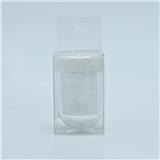 TOOTHPICK BOX PULL LID ROUND KECH WHITE