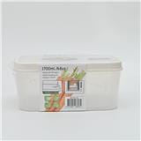 FOOD CONTAINER 1.7L KEYWAY BOX L CREAM