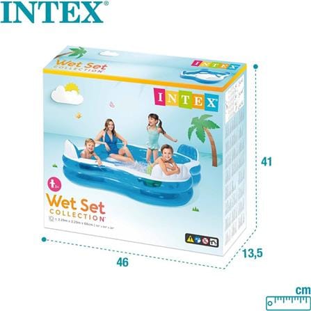 INTEX SWIM CENTER FAMILY LOUNGE POOL, AGE 3+ (990 LITRE)