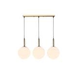 CHANDELIER 13173-3L BRIGHT OBJECTIVES 200MM COPPER