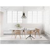 BRIGHT OBJECTIVES CHANDELIER 10300-1B 290MM BLACK