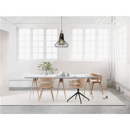 BRIGHT OBJECTIVES CHANDELIER 10300-1B 290MM BLACK