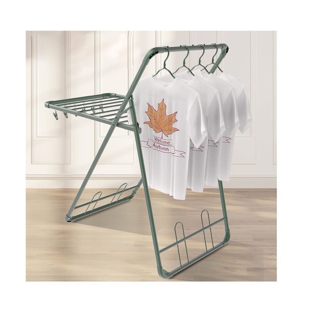 COSSY PLUS CLOTH RACK 115x85x55cm CP-003 GREEN