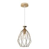 BRIGHT OBJECTIVES CHANDELIER 10281-1P-GD 200MM GOLD