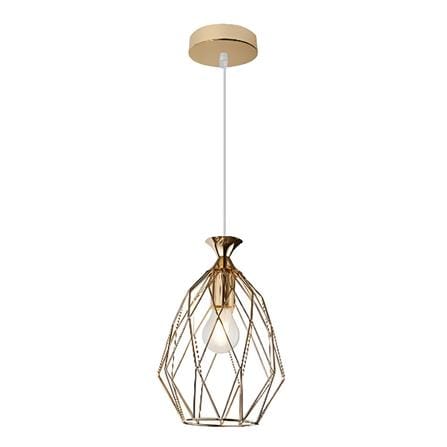 BRIGHT OBJECTIVES CHANDELIER 10281-1P-GD 200MM GOLD
