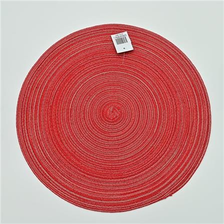 PLACEMAT LUXORY PVC 38cm PM-RDWN-2 RED