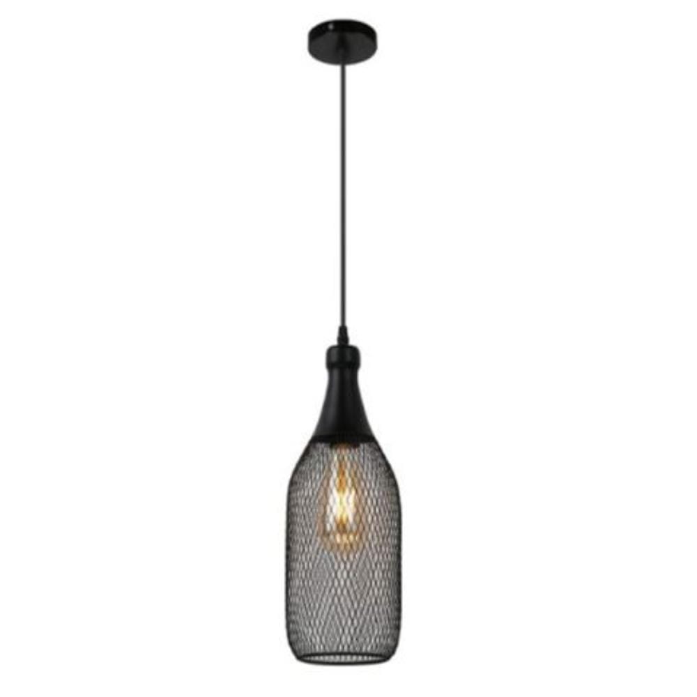 BRIGHT OBJECTIVES CHANDELIER 14959-1P-BK 115MM BLACK
