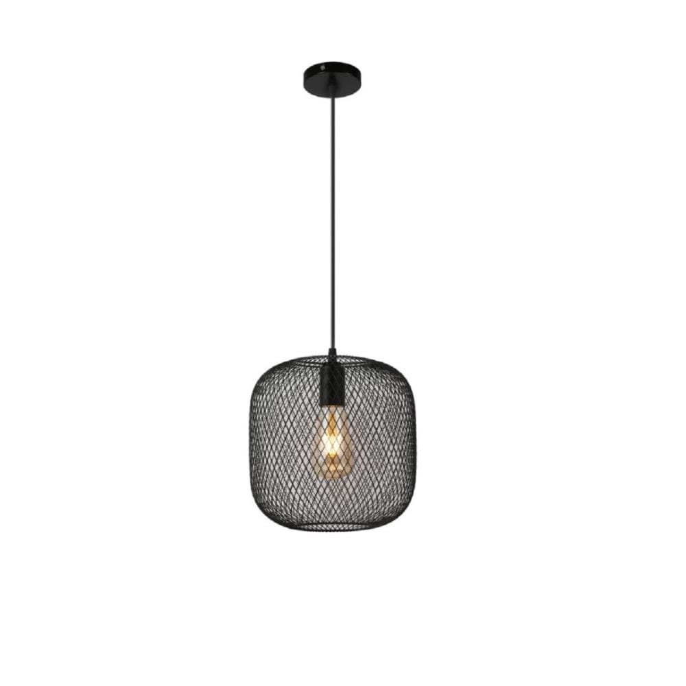 BRIGHT OBJECTIVES CHANDELIER 14933-1P 250MM BLACK