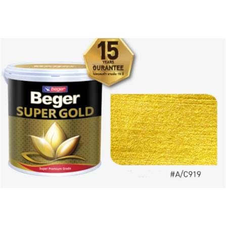 BEGER ACRYLIC GOLD PAINT A/C919 0.3L