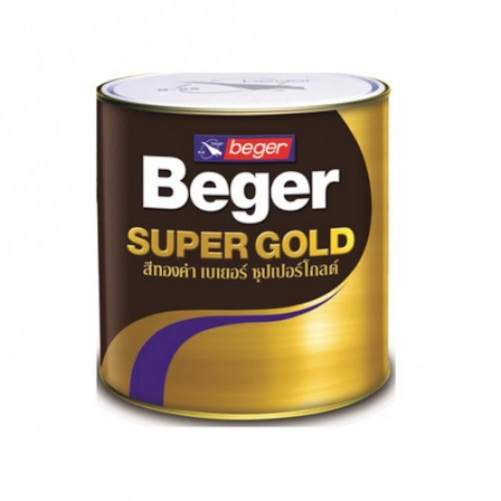 BEGER ACRYLIC ENAMEL GOLD PAINT AE234 0.3 LITRE