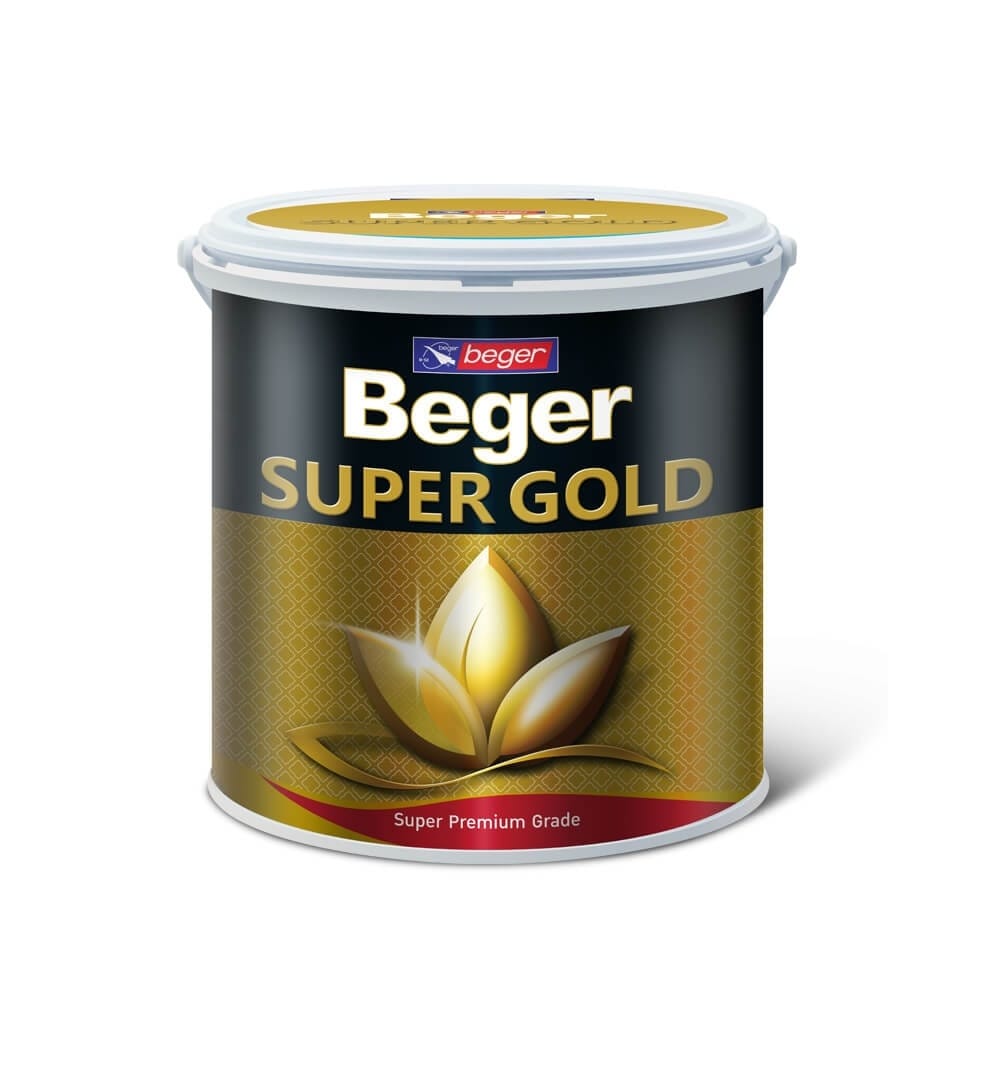 BEGER ACRYLIC ENAMEL GOLD PAINT AE234 0.3 LITRE