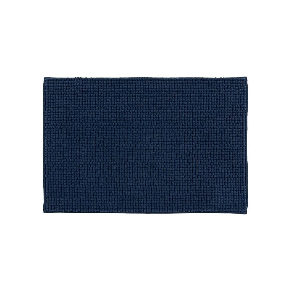 HLS RUG CHENILLE 40X60CM NAVY
