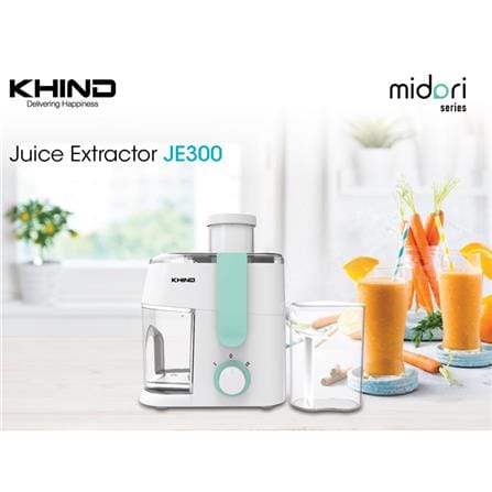 KHIND JUICE JE300 300WATT 0.35LITER 60MM 2 SPEED