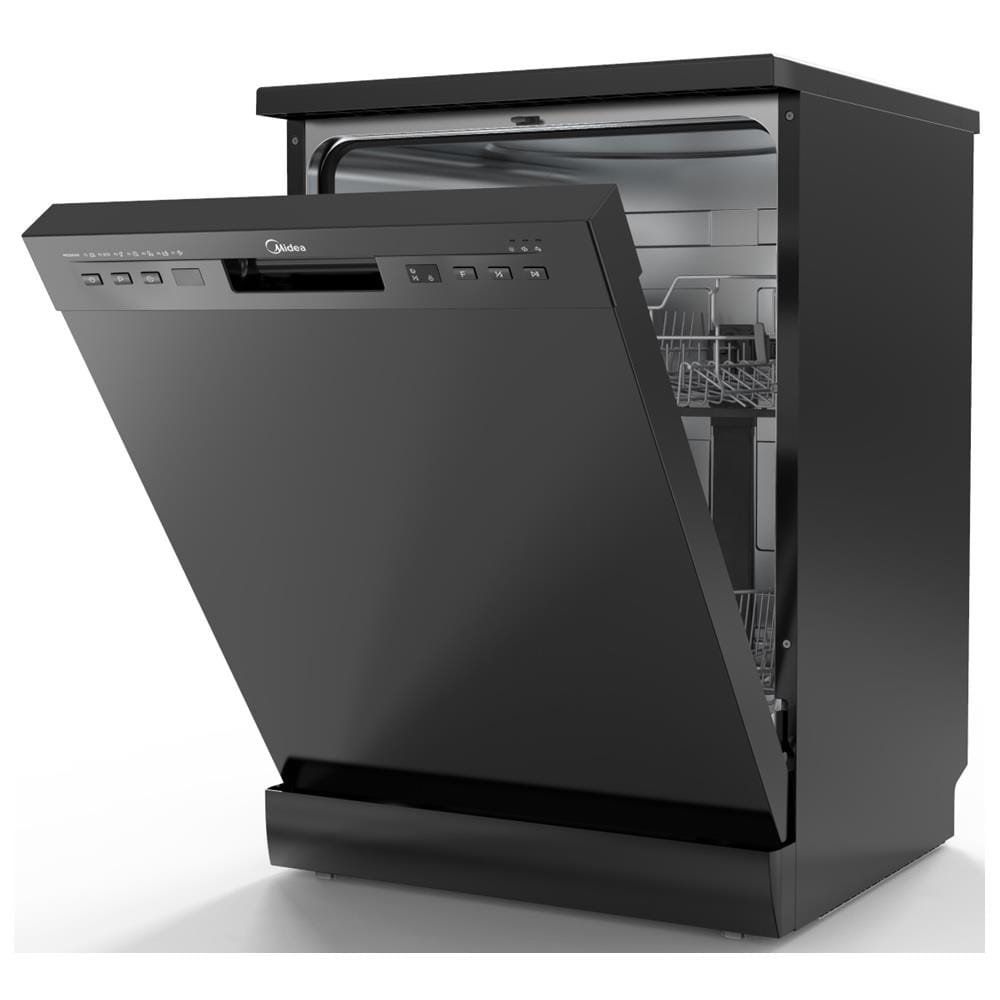 MIDEA FREE STANDING DISHWASHER WQP12-5201F 7PROGRAMS DIGITAL