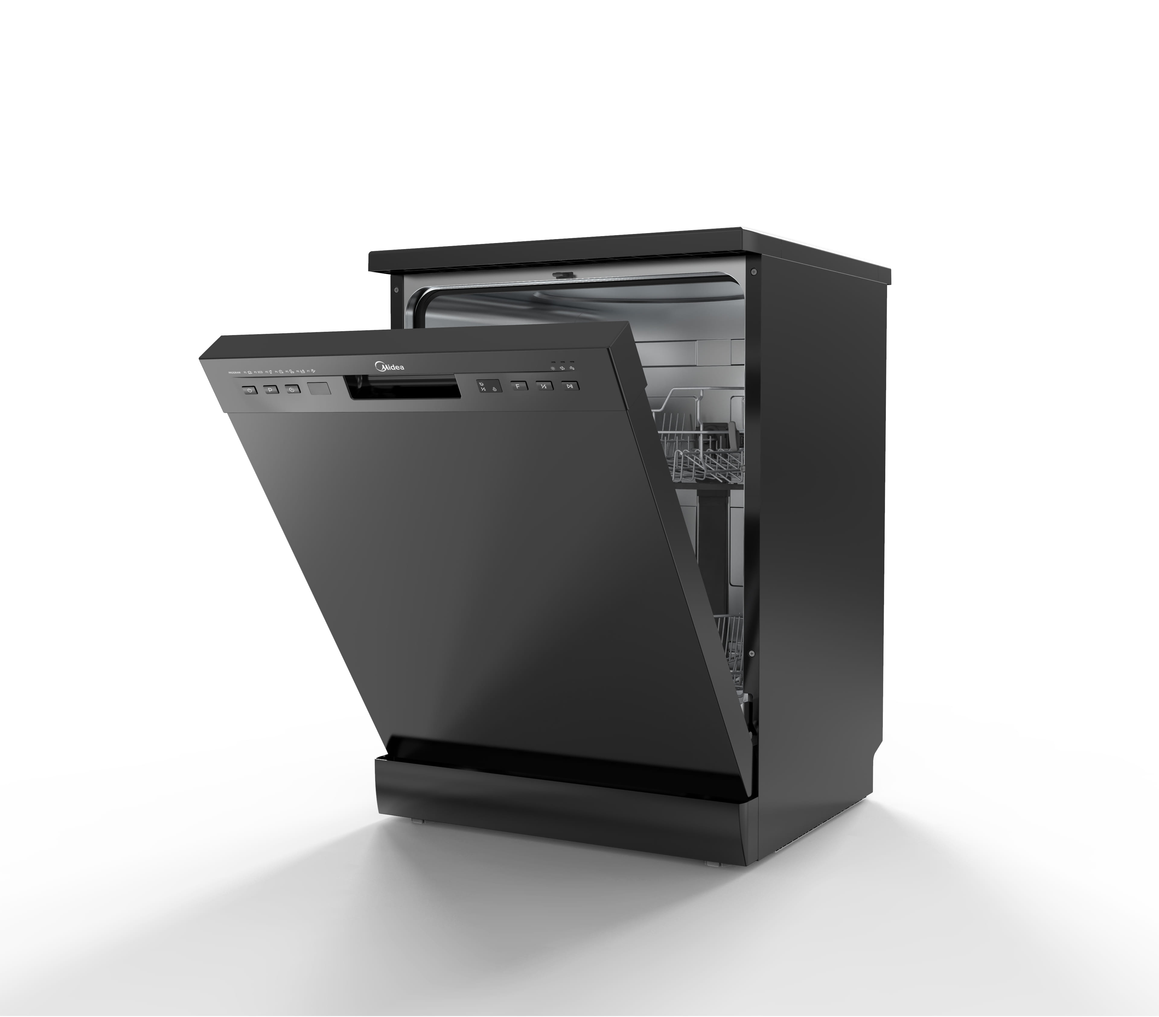 MIDEA FREE STANDING DISHWASHER WQP12-5201F 7PROGRAMS DIGITAL