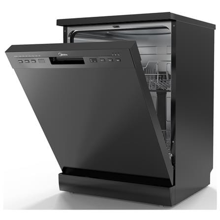 MIDEA FREE STANDING DISHWASHER WQP12-5201F 7PROGRAMS DIGITAL