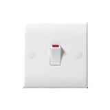 10A 1GANG 1WAY SWITCH SOCKET SELAMAT MS-101L WHITE