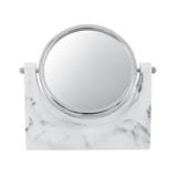 MOYA MAGNIFYING MIRROR K207H MARBLE WHITE (H18.50XW8.50XD8 CM)