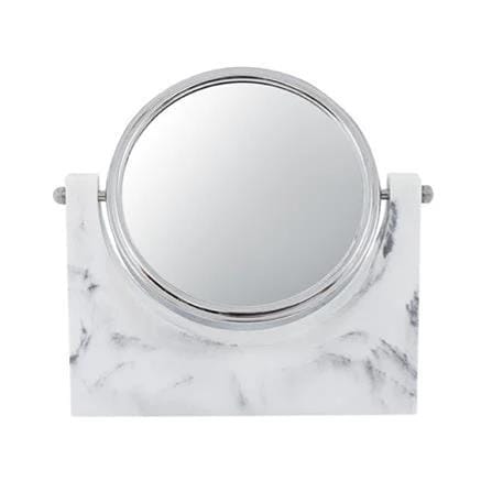 MOYA MAGNIFYING MIRROR K207H MARBLE WHITE (H18.50XW8.50XD8 CM)