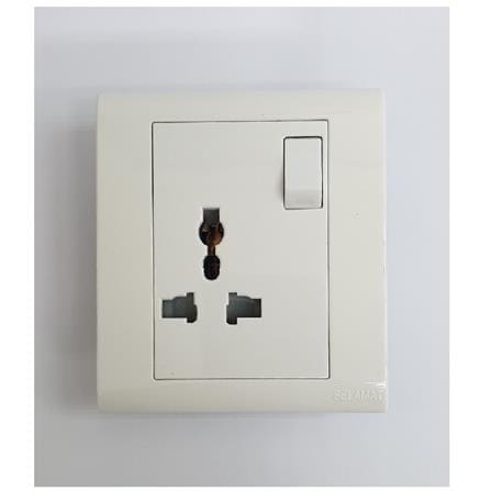 13A 1G UNIVERSAL SWITCH SOCKET MQ8131U SELAMAT