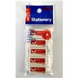 UNICORN SOFT ERASER EL50 5 PIECES WHITE