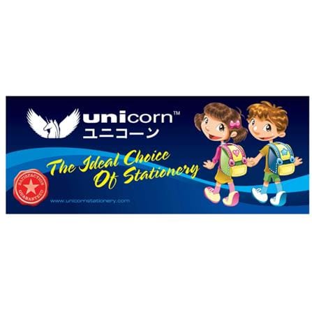 UNICORN STICK NOTE 76X76MM 100 PIECES YELLOW 122Y