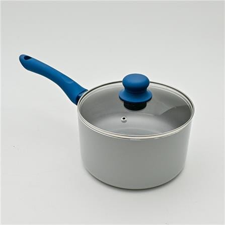 TASTY NON-STICK SAUCEPAN 20CM WITH GLASS LID & OIL DOSAGE SYSTEM 678547