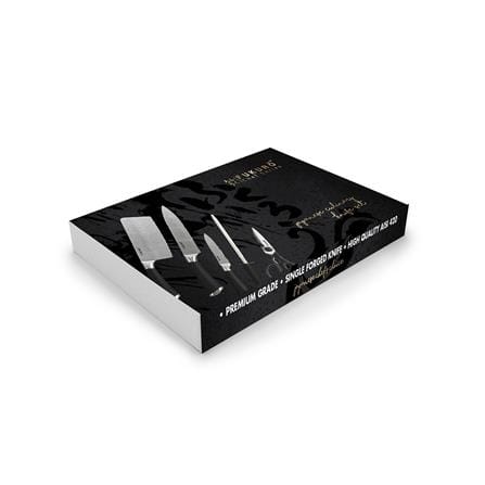 FUKURO 5-PIECE JAPANESE CULINARY KNIFE SET - HH 0390