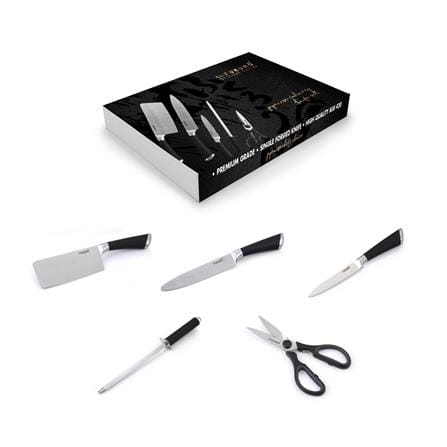 FUKURO 5-PIECE JAPANESE CULINARY KNIFE SET - HH 0390