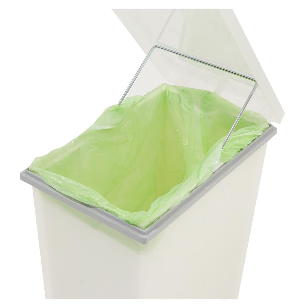GARBAGE BAGS ROLL WITH ROPE ACCO 24X28" 15PCS GREEN