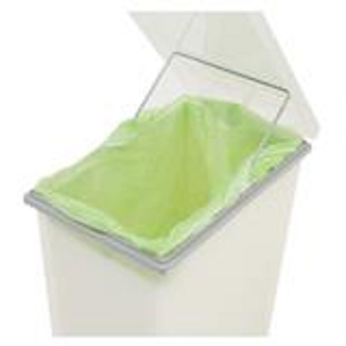 GARBAGE BAGS ROLL WITH ROPE ACCO 24X28" 15PCS GREEN