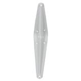 BRACKET HAFELE 90-DEGREE 12.5x15cm WHITE