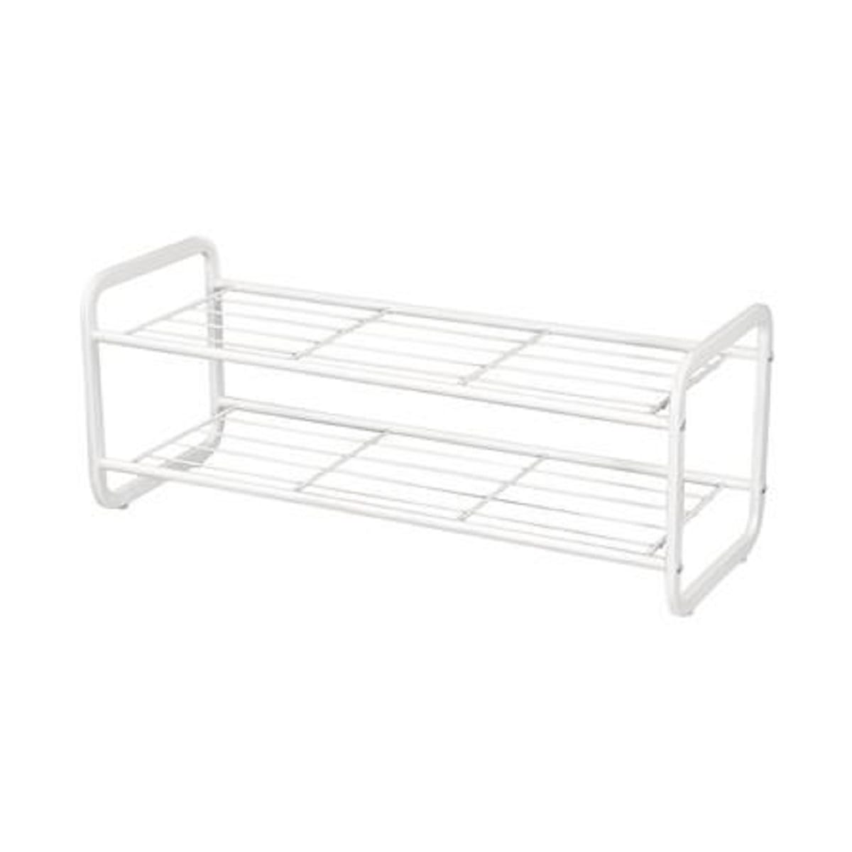 2 TIER SHOE RACK STACKO 70X27X27.7CM WHITE