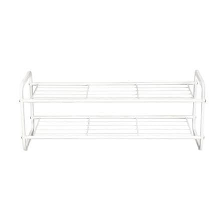 2 TIER SHOE RACK STACKO 70X27X27.7CM WHITE