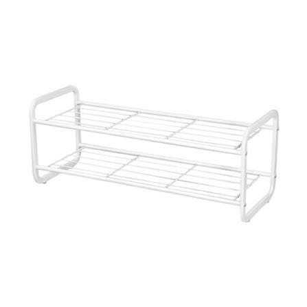 2 TIER SHOE RACK STACKO 70X27X27.7CM WHITE