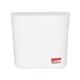 SMALL PLASTIC STORAGE STACKO CALLA 18X26.5X24CM 63517 WHITE