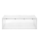 SHOES BOX STACKO MAGNETIC LOCK 56x37x18.3CM 1018 CLEAR