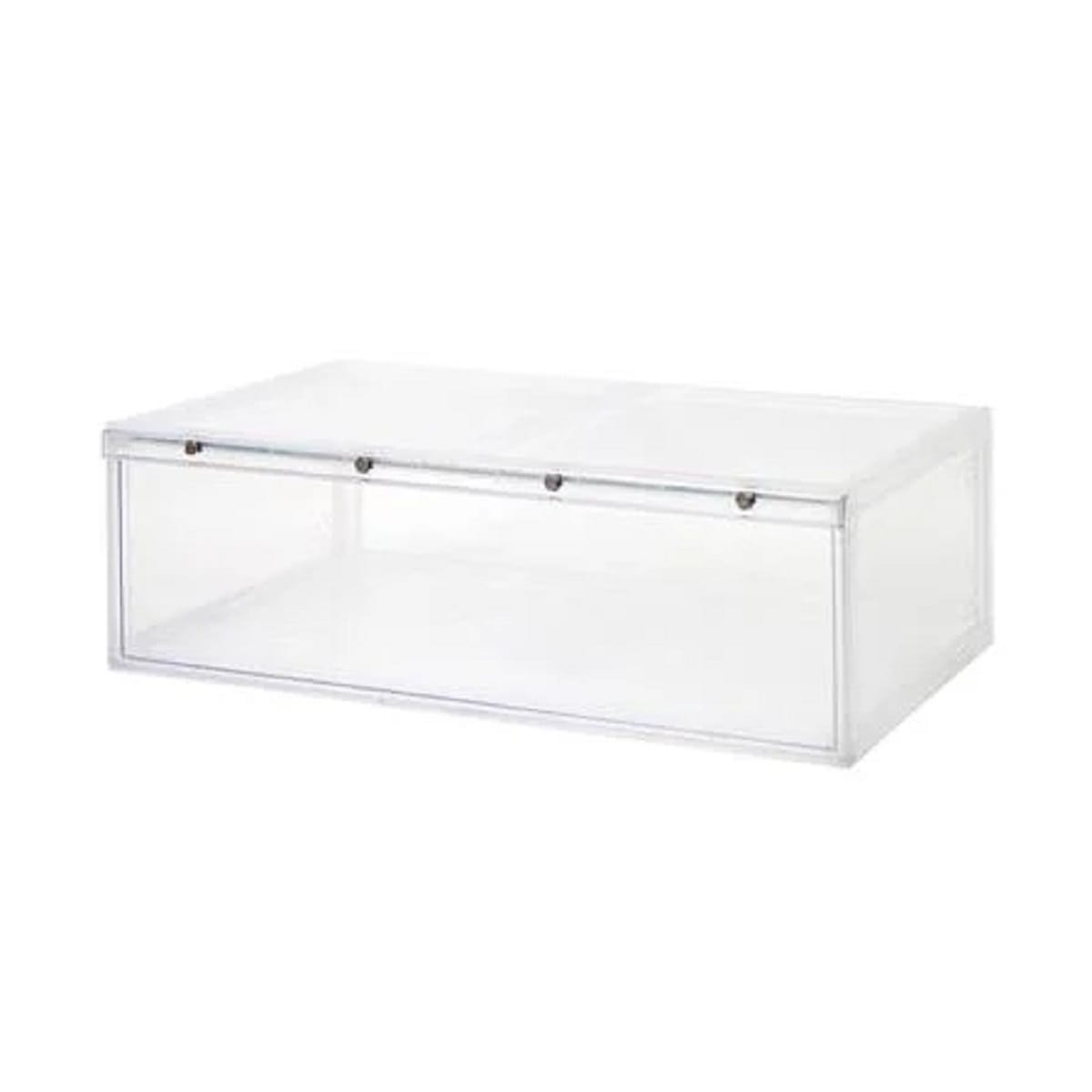 SHOES BOX STACKO MAGNETIC LOCK 56x37x18.3CM 1018 CLEAR