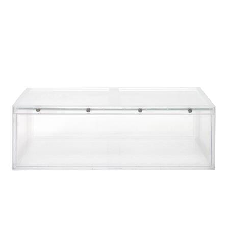 SHOES BOX STACKO MAGNETIC LOCK 56x37x18.3CM 1018 CLEAR