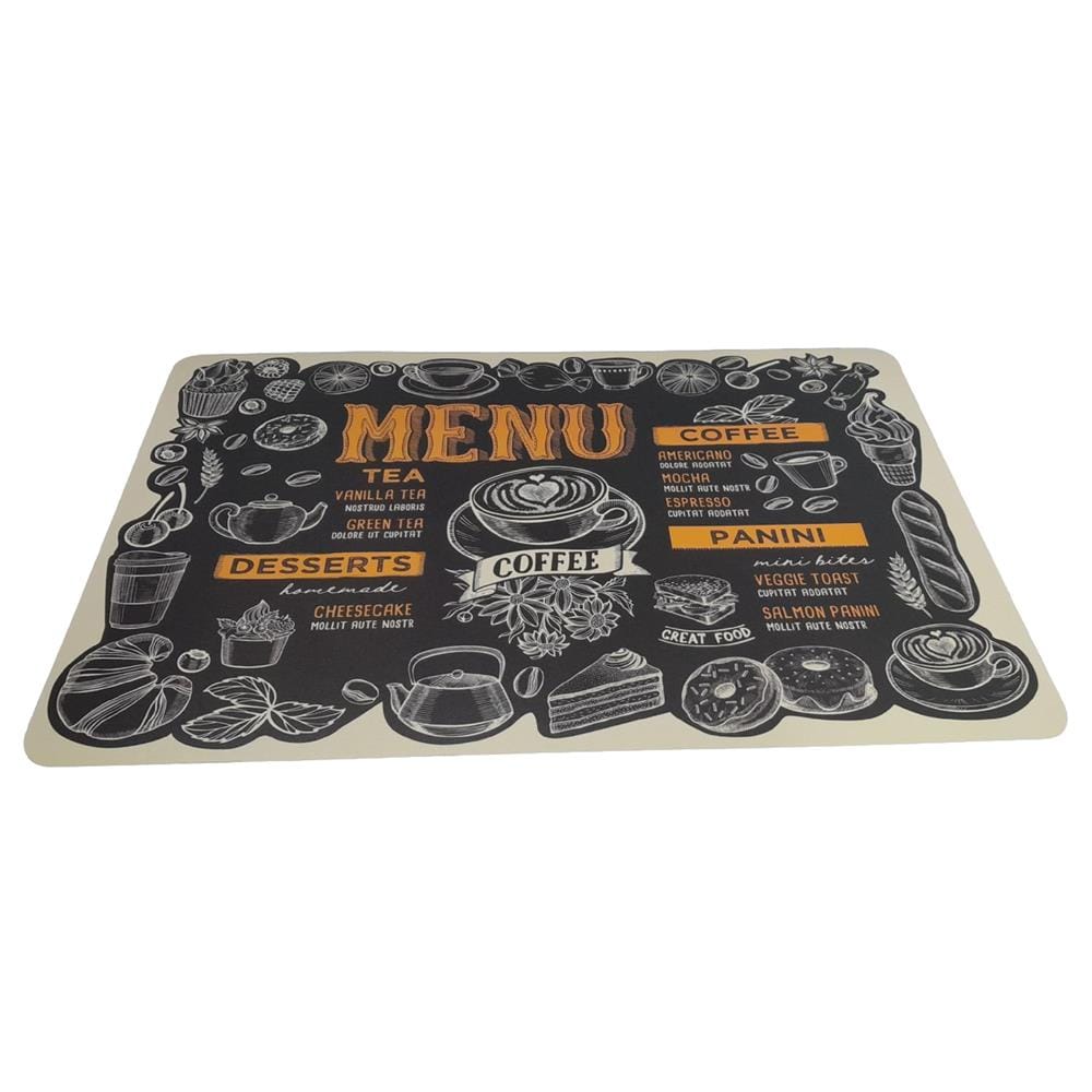 SHUTO PLACEMAT PP 43CMX28CM PM PP - 5 BLACK