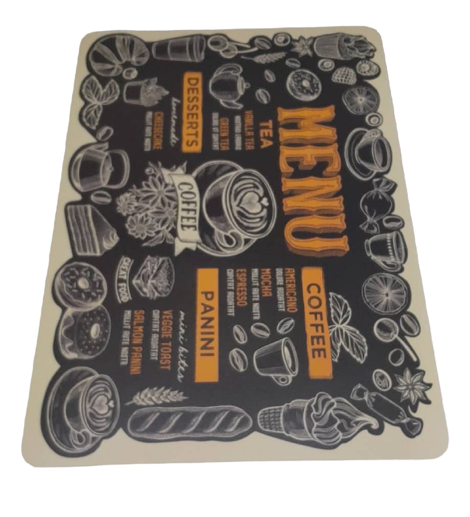 SHUTO PLACEMAT PP 43CMX28CM PM PP - 5 BLACK