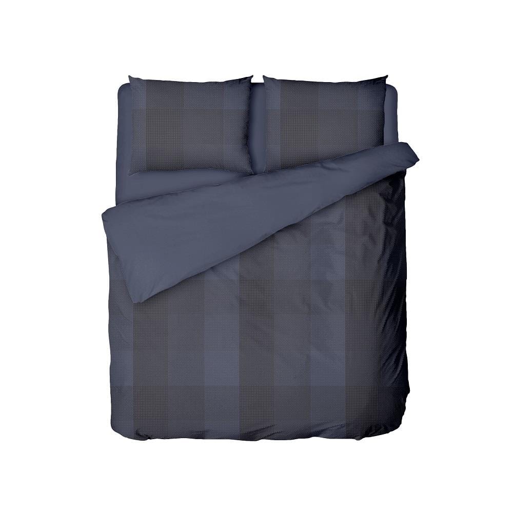 NORDIC HOME DUVET COVER COOL TOUCH SUPER SINGLE JUNO BLUE